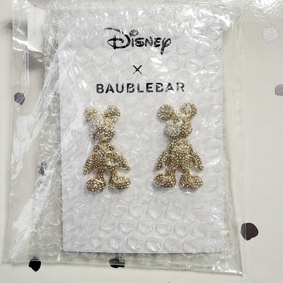Baublebar Mickey Mouse 3d Earrings NWT - Picture 3 of 7